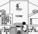 Extra Bases screenshot 5 for GameBoy